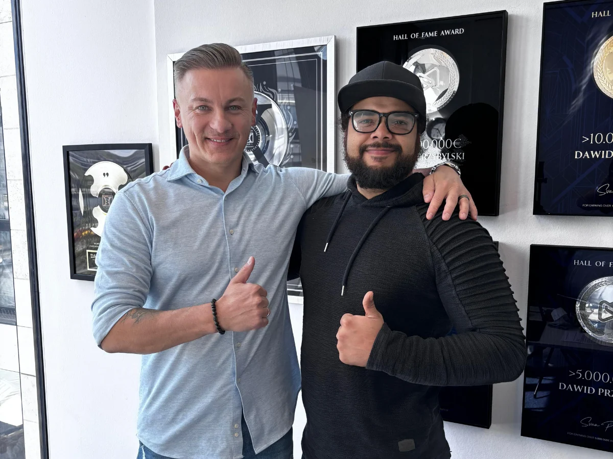 Luciano Saraiva in der Zusammenarbeit mit Dawid Przybylski von Finest Audience